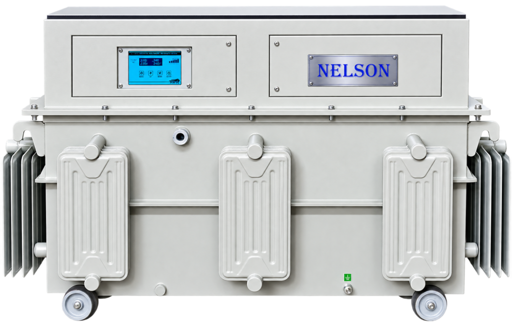 Servo Voltage Stabilizer for an Industrial Machine | Samtronix Power Equipments
