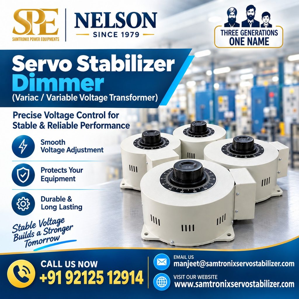 Servo Stabilizer Dimmer | Samtronix Power Equipments