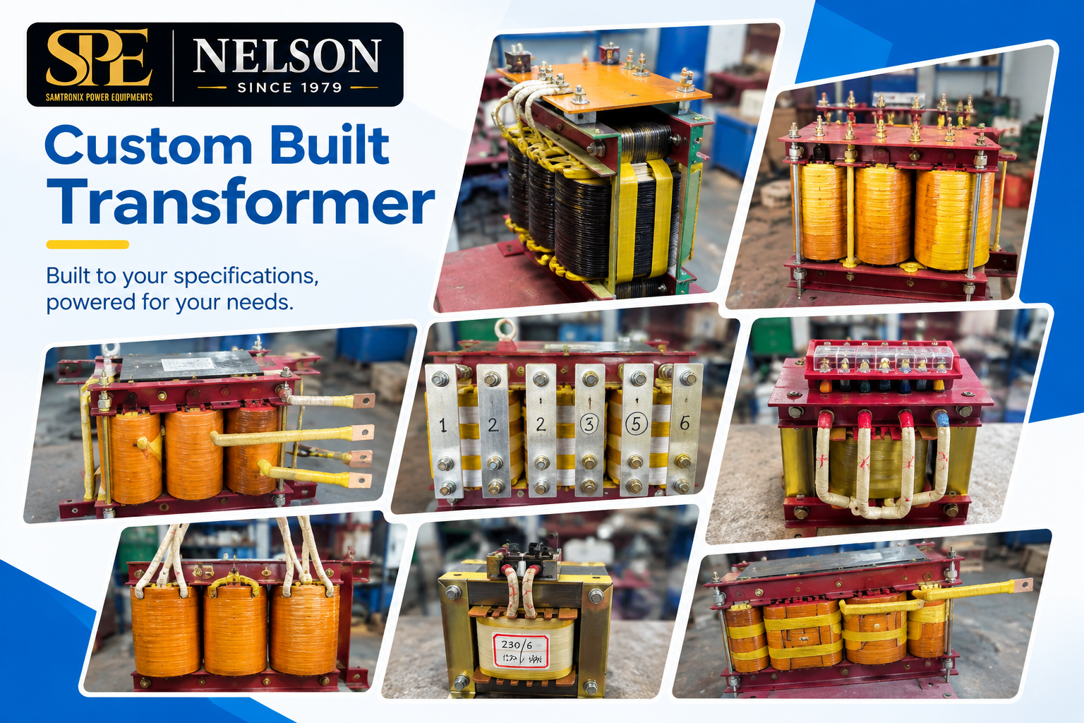 Custom Built Transformer Manufacturer