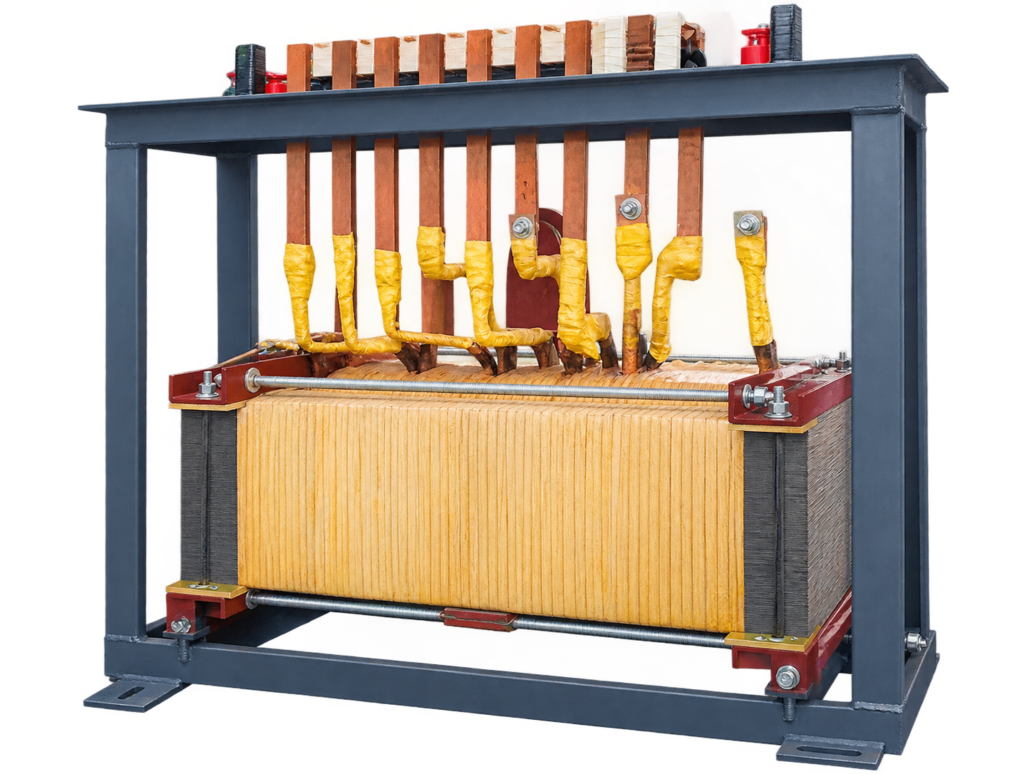 3-Phase Copper Busbar Isolation Transformer Assembly